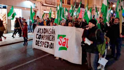 Piden 5 años de cárcel a las 3 del SAT por una protesta sindical en Granada