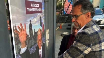 No, pero sí: Javier Hidalgo invita obligatoriamente a la marcha de AMLO 