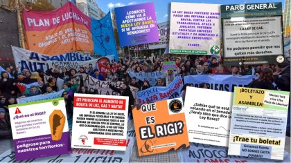 Campaña de Asambleas del Oeste: ¿Cómo nos afecta la Ley Bases?