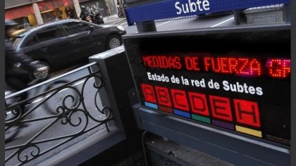 Subte: paros escalonados en todas las líneas por reducción de la jornada laboral y desasbestización