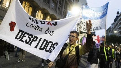 Unidxs contra los despidos: "La policía nos cercó, pero nuestro reclamo salió en todos los medios"