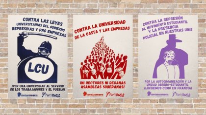 Contra la casta universitaria, las empresas, las reformas universitarias y la represión, ¡organicémonos!