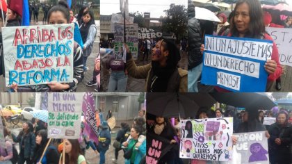 “Ni un ajuste más, ni un derecho menos” las mujeres se movilizaron en Jujuy