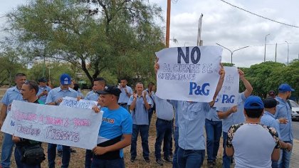 Peligra la fuente laboral de 400 trabajadores de la multinacional P&G 