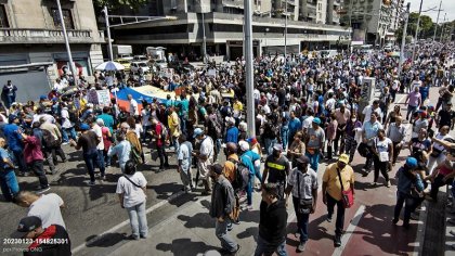 23E: Masiva participación nacional en protestas de trabajadores por el salario