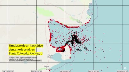 Extractivismo: así sería un derrame en la Península Valdés