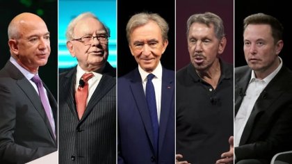 En tres años: mientras crece la pobreza, los cinco hombres más ricos del mundo duplicaron su fortuna