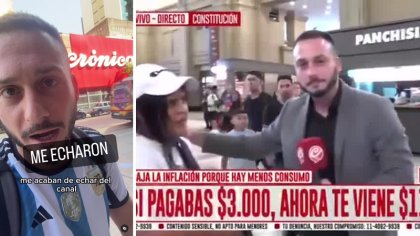 Movilero de Crónica denunció al aire sus condiciones de trabajo y lo echaron