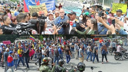 (Videos) Jornada de protesta en Caracas del sector universitario por salarios y derechos contractuales