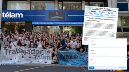 Medios Públicos: campaña contra cualquier intento de privatización