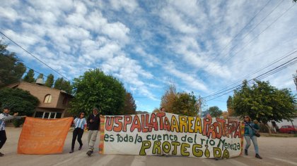 Las asambleas mendocinas decimos fuerte y claro: "No al Proyecto San Jorge, agua para los pueblos no para la Megaminería"