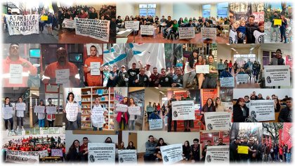 Campaña de solidaridad de la asamblea de la Villa 31 con la lucha del neumático