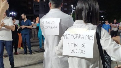 Jornada de lucha de trabajadores de la salud