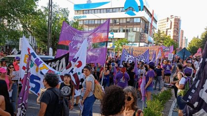 Miles de mujeres en Neuquén se movilizaron contra la violencia machista