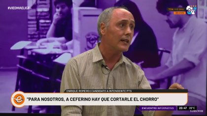 Enrique Romero: "a Ceferino hay que cortarle el chorro"