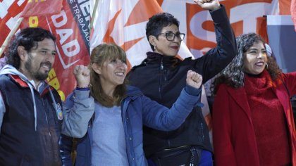 El Frente de Izquierda cerró su campaña con un acto en el centro neuquino