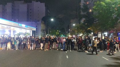 Protesta estudiantil por mordedura de rata en la Escuela Técnica "Luis Huergo"