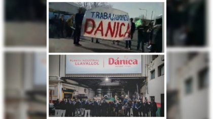 Lomas de Zamora: Los trabajadores de Dánica pararon y se movilizaron por salario