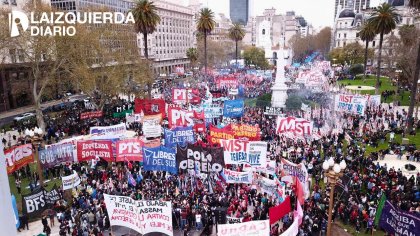 Importante marcha a Plaza de Mayo: contra el ajuste de Massa y el FMI, contra la ofensiva de Milei y la derecha