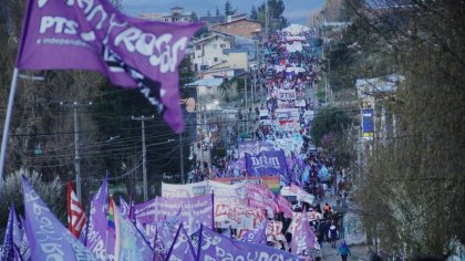 Bariloche: miles marchan en el 36° Encuentro de Mujeres y la Diversidad Sexual