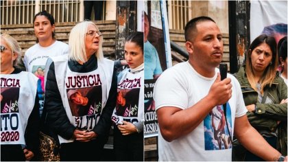 Familiares de Lolo Regueiro y Lito Costilla exigieron justicia frente a Tribunales