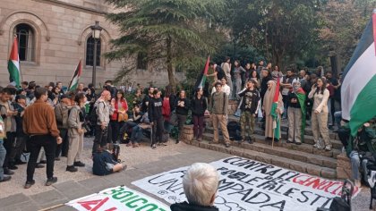 Barcelona | La acampada estudiantil en solidaridad con Palestina en los medios de comunicación