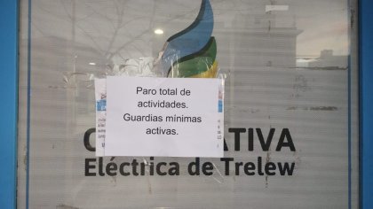 Trelew: Paro contra despidos en la Cooperativa Eléctrica