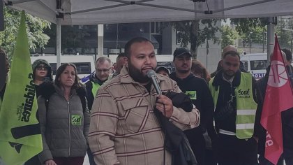 Condenan en Francia a nuestro compañero Anasse Kazib: 1500 euros de multa por "hablar contra la extrema derecha"