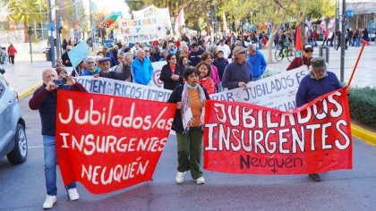 Amplio repudio en Neuquén contra el veto a la mejora jubilatoria