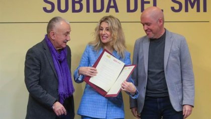 Yolanda Díaz busca reactivar el pacto social con las patronales y las burocracias