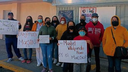 Protestas docentes en Zacatecas por falta de pagos y basificación