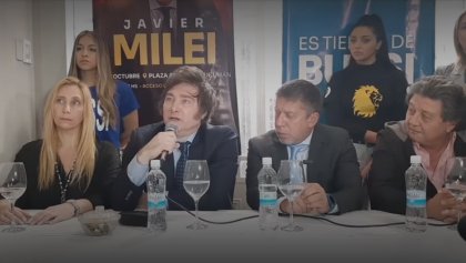 Milei en Tucumán: negacionismo de los 30.000 desaparecidos, reivindicación de Menem y del clan Bussi