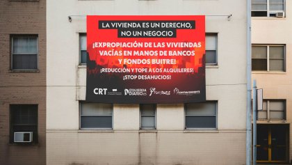 Madrid 13-O: todas a la calle por la vivienda ¡Expropiación de todos los pisos vacíos en manos de los bancos y fondos buitre ¡Abajo los alquileres! ¡Stop desahucios!