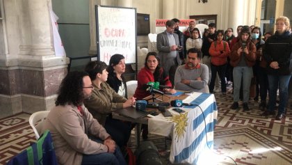  Intergremial Universitaria realizó una conferencia de prensa