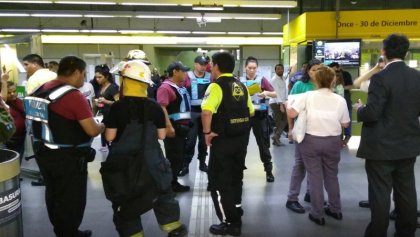 Once: falló una escalera mecánica del subte y provocó una decena de heridos