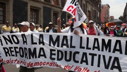 Sobre la consulta para derogar la reforma educativa