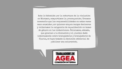 Clarín: la comisión interna repudió la misoginia de la patronal y exigió capacitación