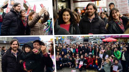 Con Del Caño y Del Plá el Frente de Izquierda - Unidad lanzó su campaña en La Matanza