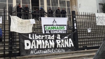 Causa armada: Damián Raña lleva cuatro meses preso por usar cannabis medicinal