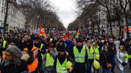 Reforma jubilatoria: miles protestaron en Francia al inicio de una semana decisiva