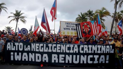 Puerto Rico: reprimen protesta contra el Gobierno de Wanda Vázquez