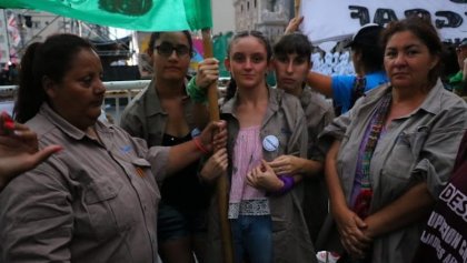 [Fotogalería] #9M en Buenos Aires: las trabajadoras dijeron presente