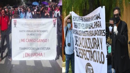 Trabajadores de la cultura afectados en medio de la pandemia