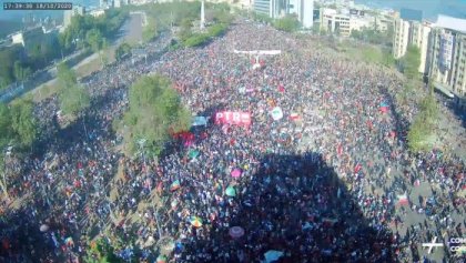 Miles se movilizaron en todo el país a un año de iniciada la revuelta