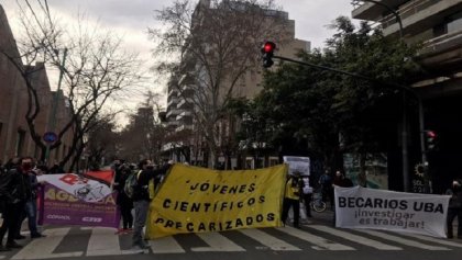 Becarios de la UBA: "La precariedad caracteriza nuestra situación laboral en general"