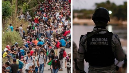 Gobierno mexicano blindó la frontera sur para impedir paso de caravana migrante