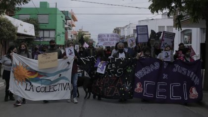 [FOTOS] Movilización en Cosquín por Cecilia Basaldúa