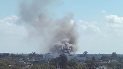 Se incendió un sector del frigorífico Friar en Reconquista