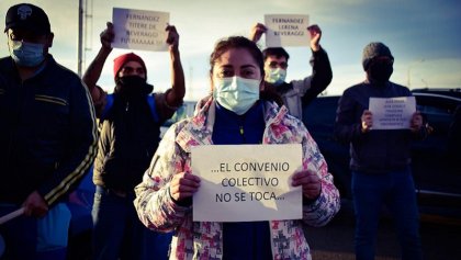 Río Gallegos: Enfermería se movilizó a un mes del acampe y sin soluciones