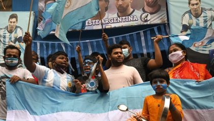 Euforia por Argentina y Messi: ¡los festejos llegaron hasta Bangladesh, India y China!